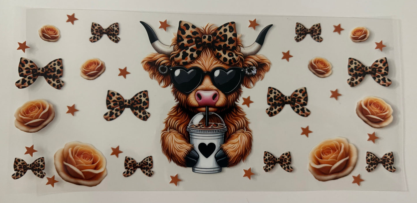 Boujie Leopard Cow