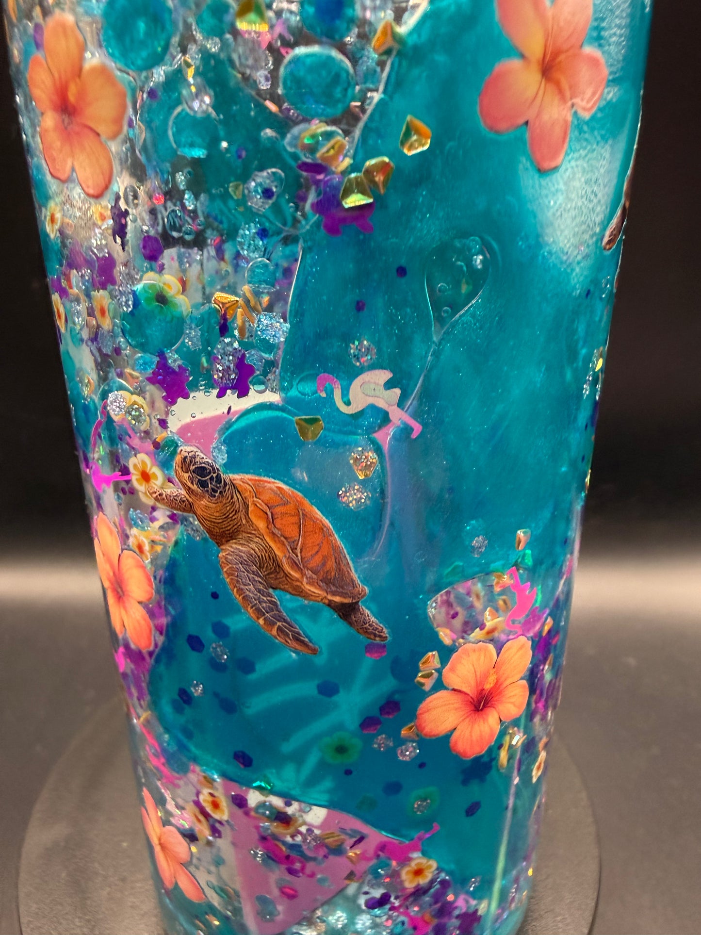 20oz Summer Vibes-Lava Snowglobe