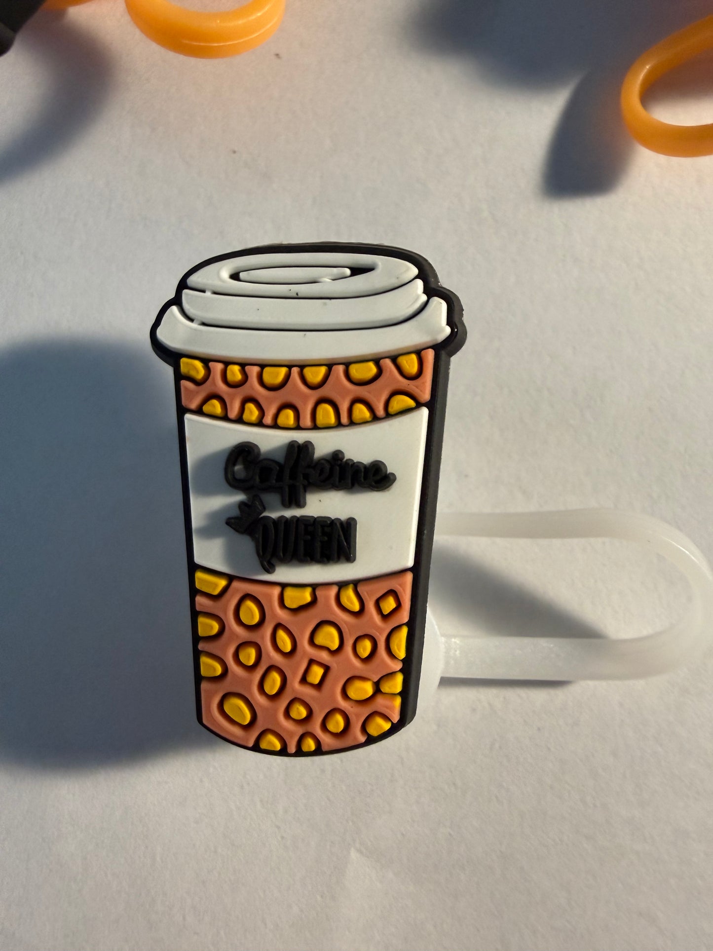 Coffee, flower, smiley drip