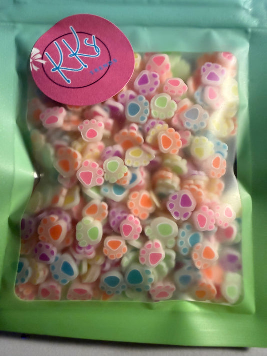 Paw Prints-colorful