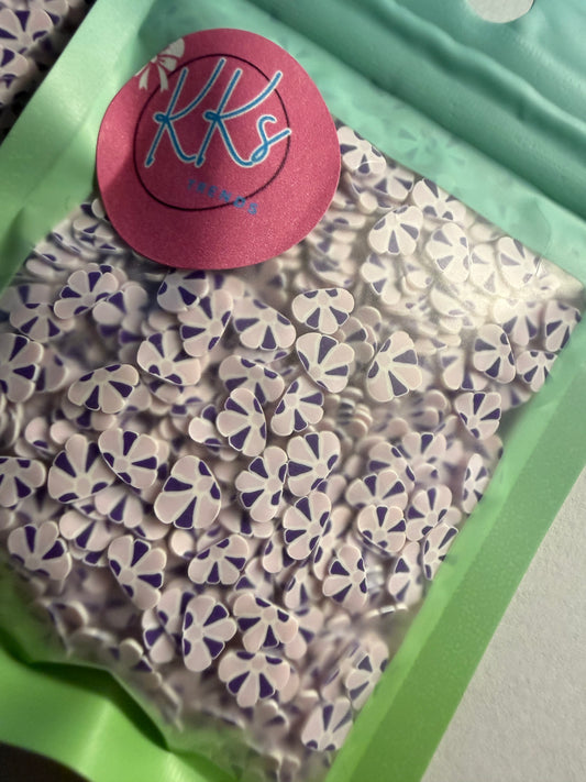 Purple seashells