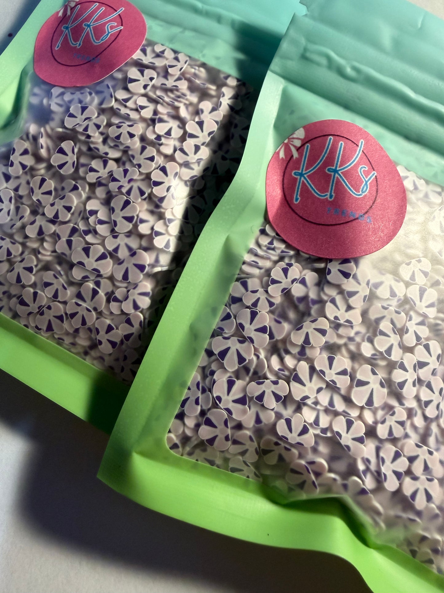 Purple seashells