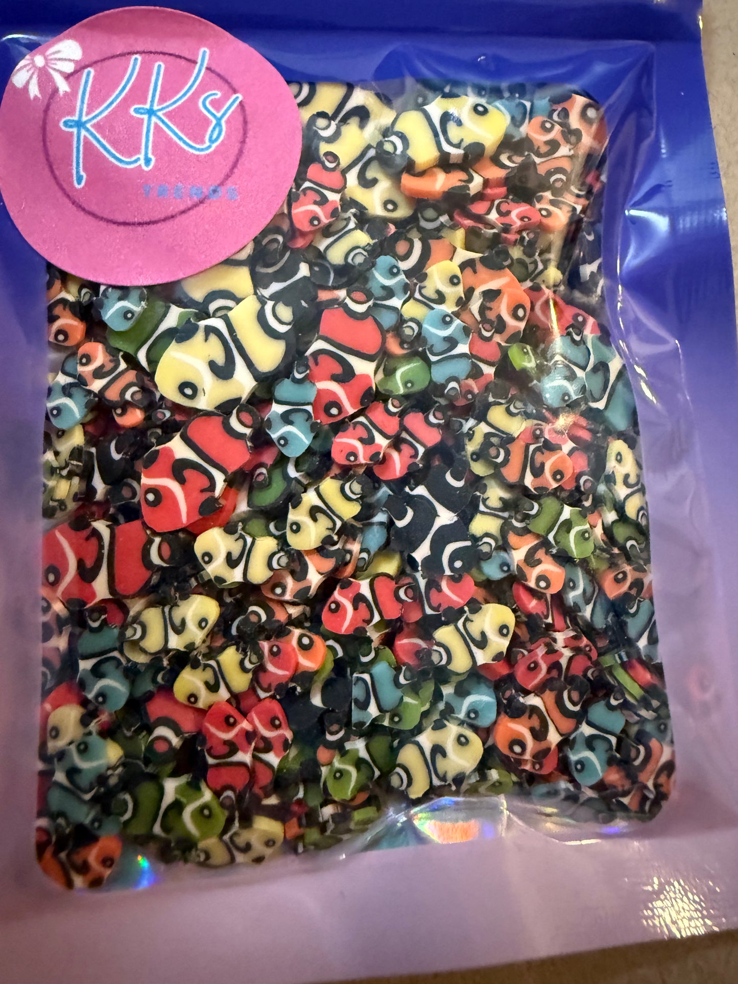 Fish mix size & colors