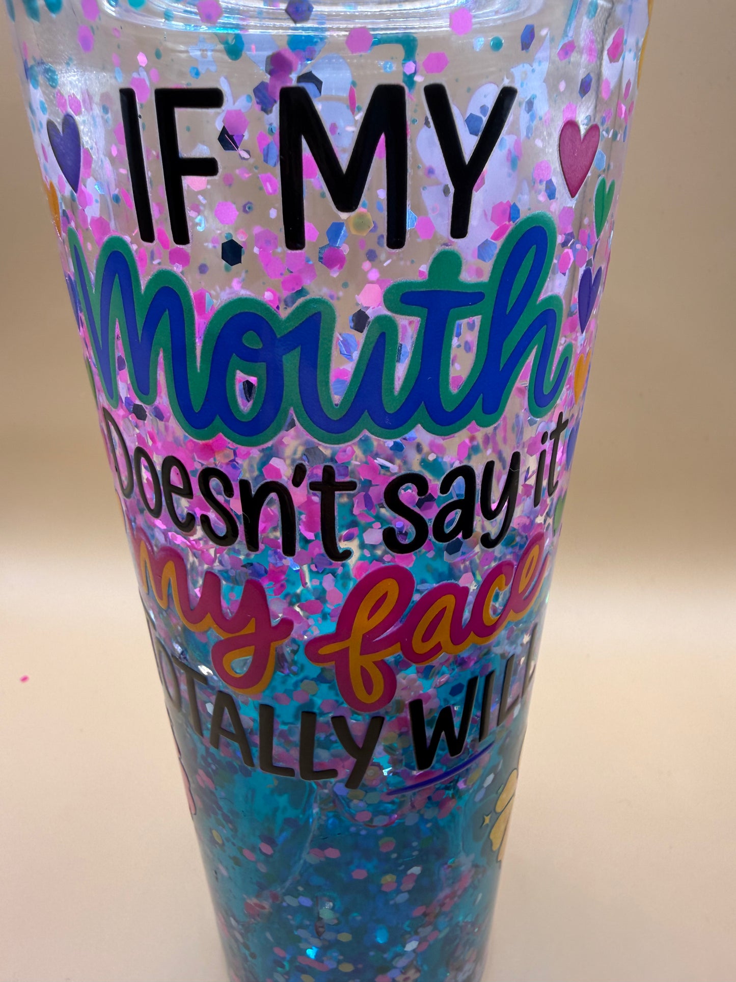 If My Mouth Doesn’t Say It-24oz Snowglobe
