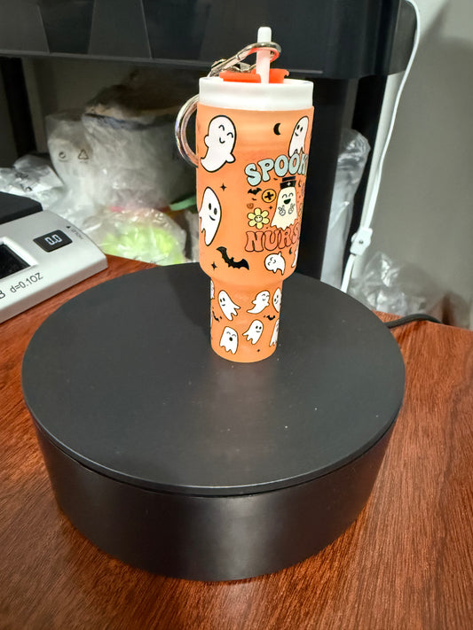 Mini Stanley Keychain - Spooky Nurse