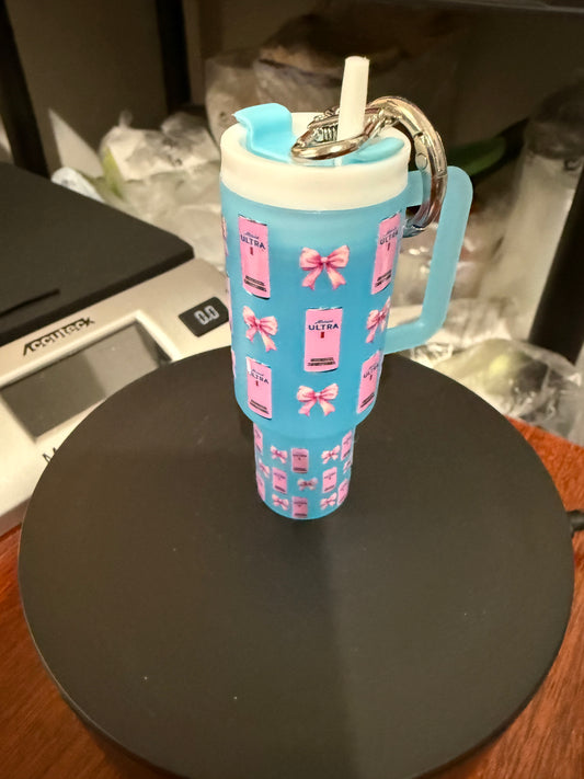 Mini Stanley Keychain - Blue Ultra