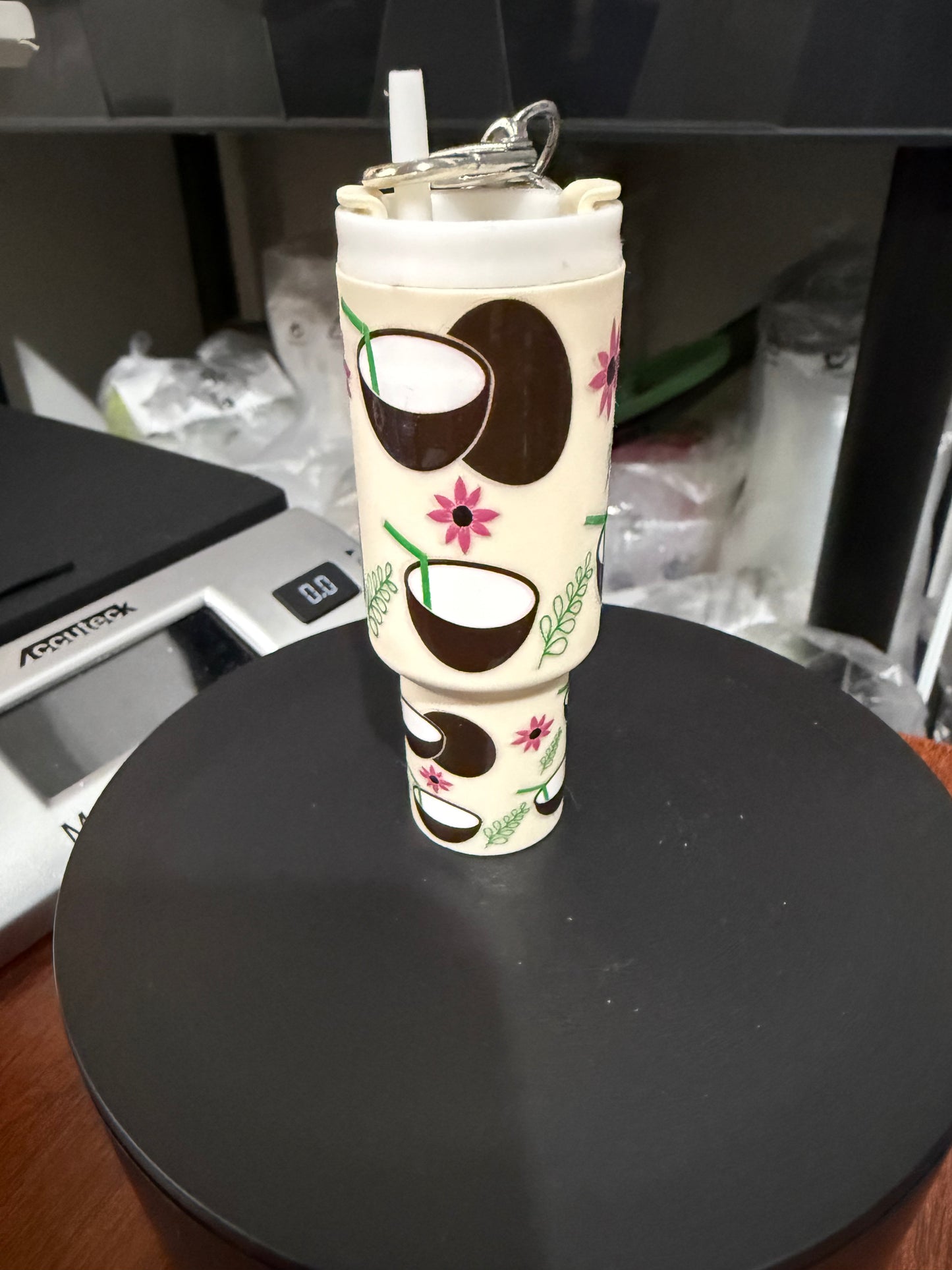 Mini Stanley Keychain - Coconut