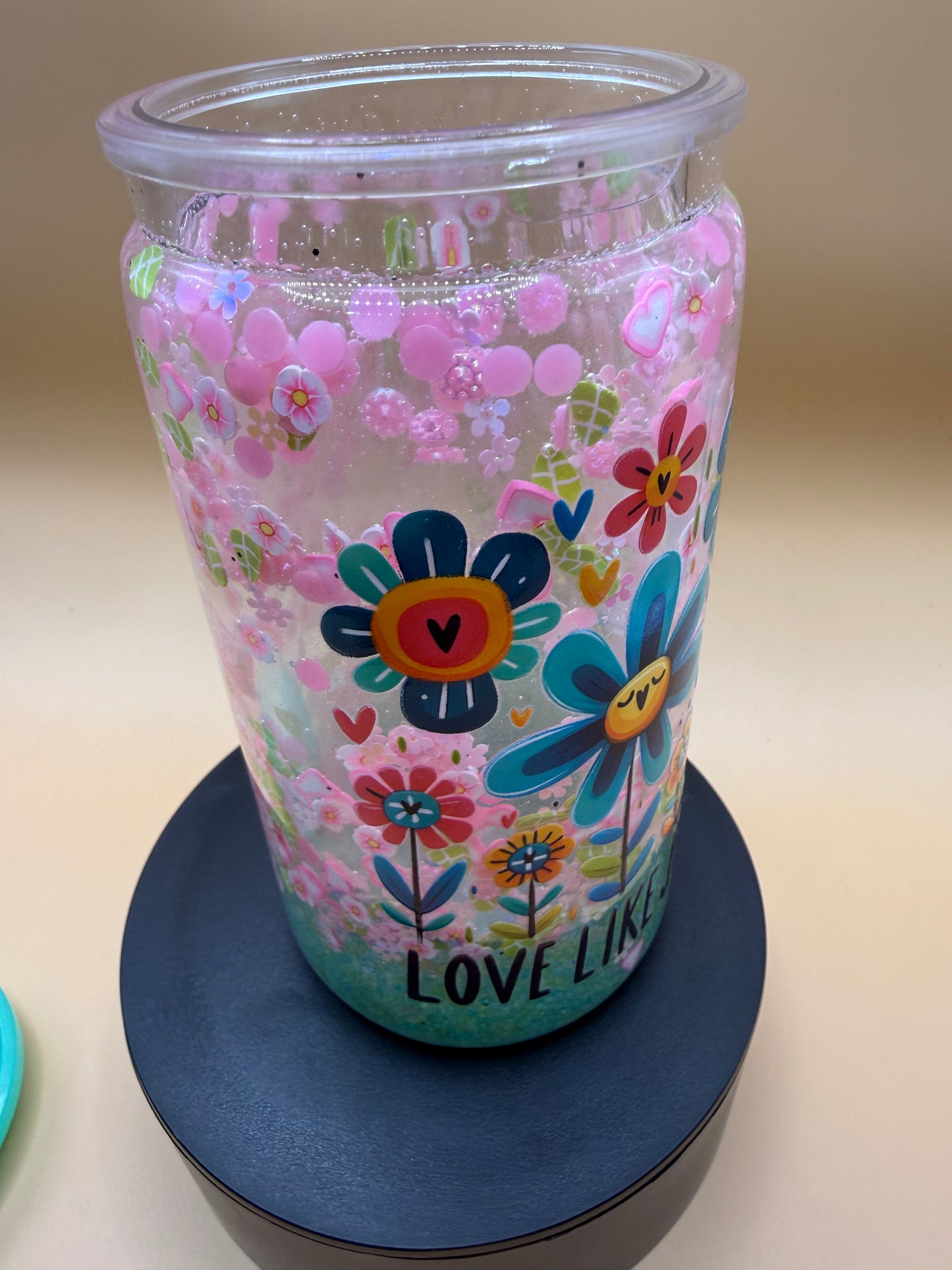 16oz Snowglobe Tumbler