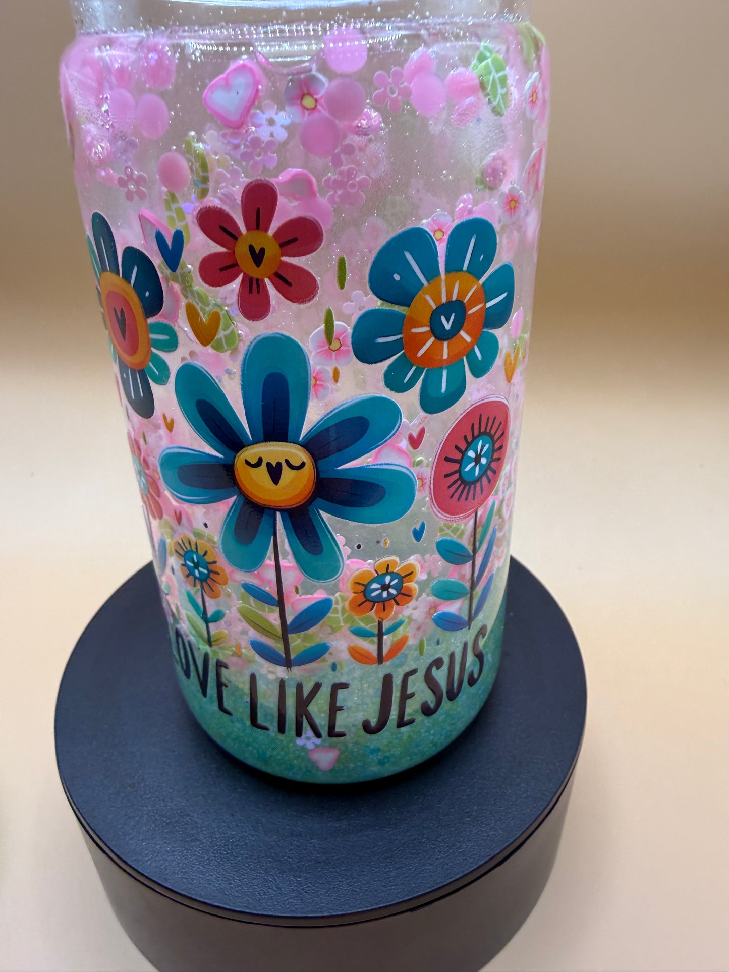 16oz Snowglobe Tumbler