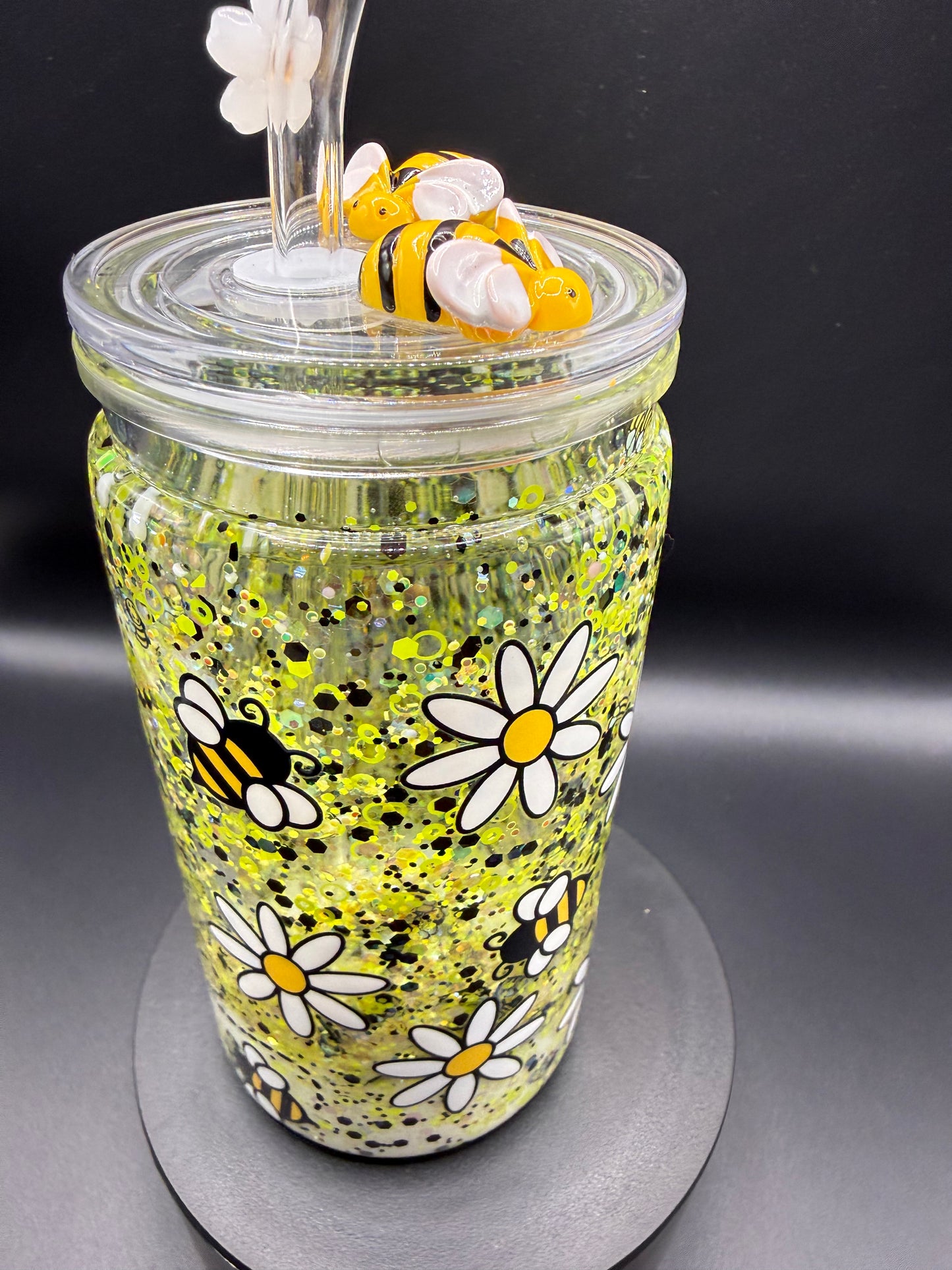 16oz Acrylic Snowglobe 🐝🐝