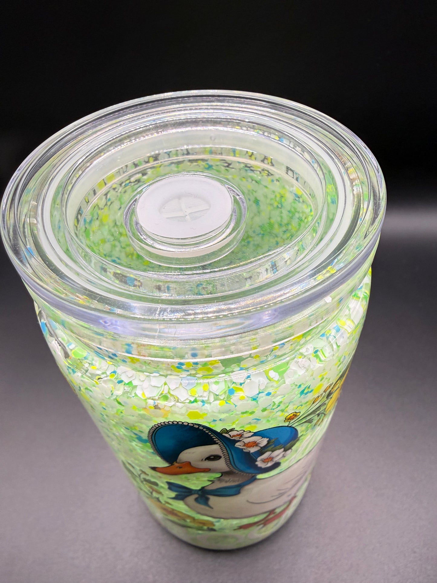 16oz Mama Goose Snowglobe Tumblet