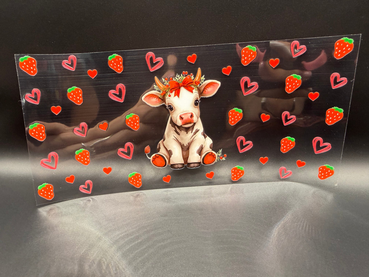 Cow w/Strawberries