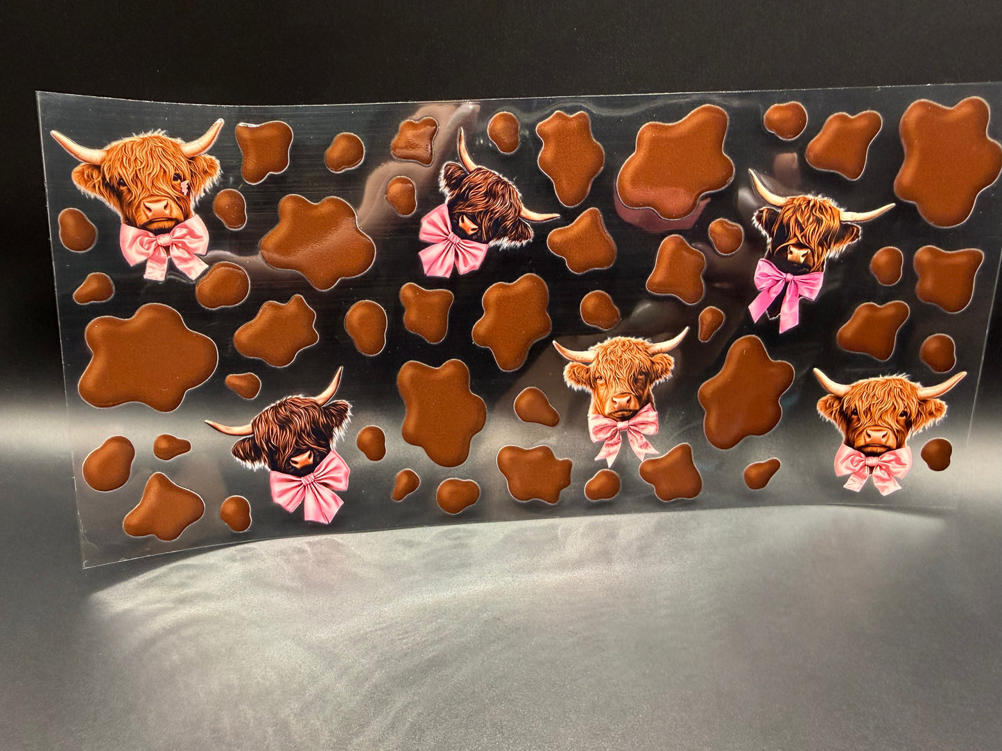 Brown Cow Print