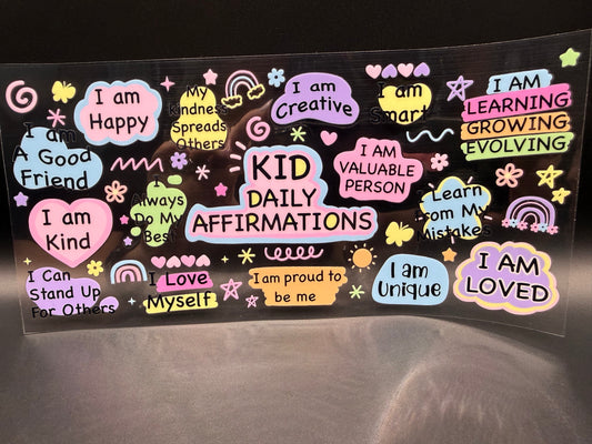 Kid Daily Affirmations
