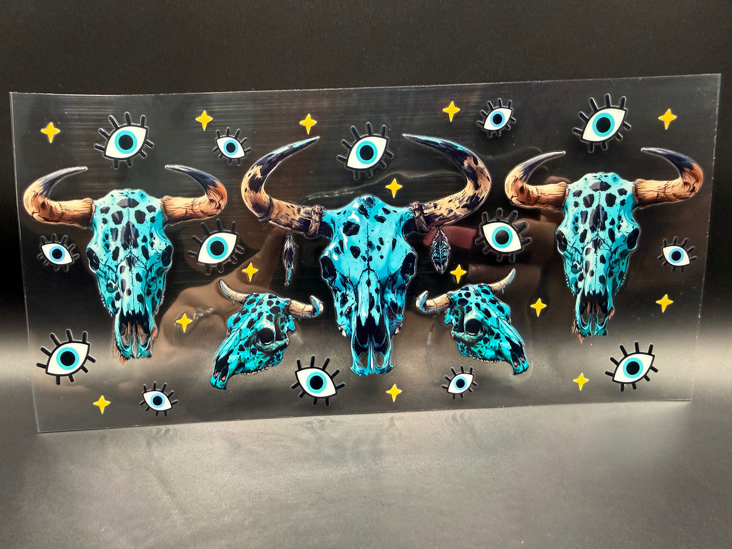 Steer head & “eyes”