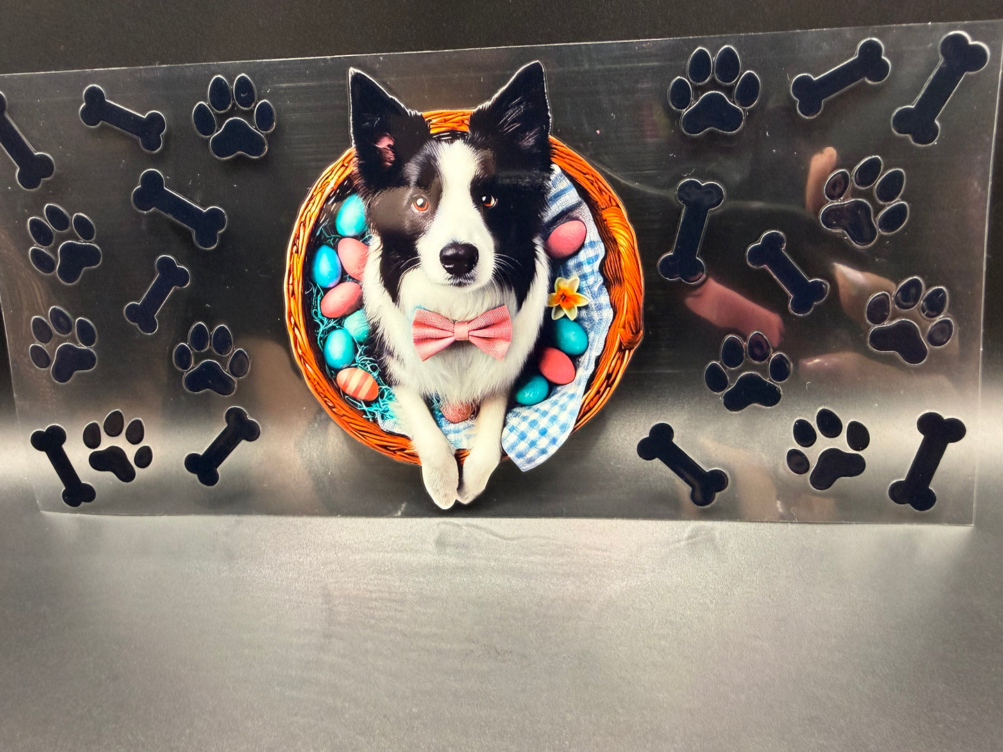 Dog in Basket