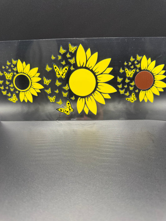 Sunflowers & Butterflies
