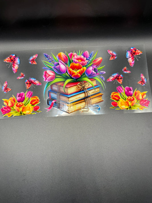Books w/Flowers