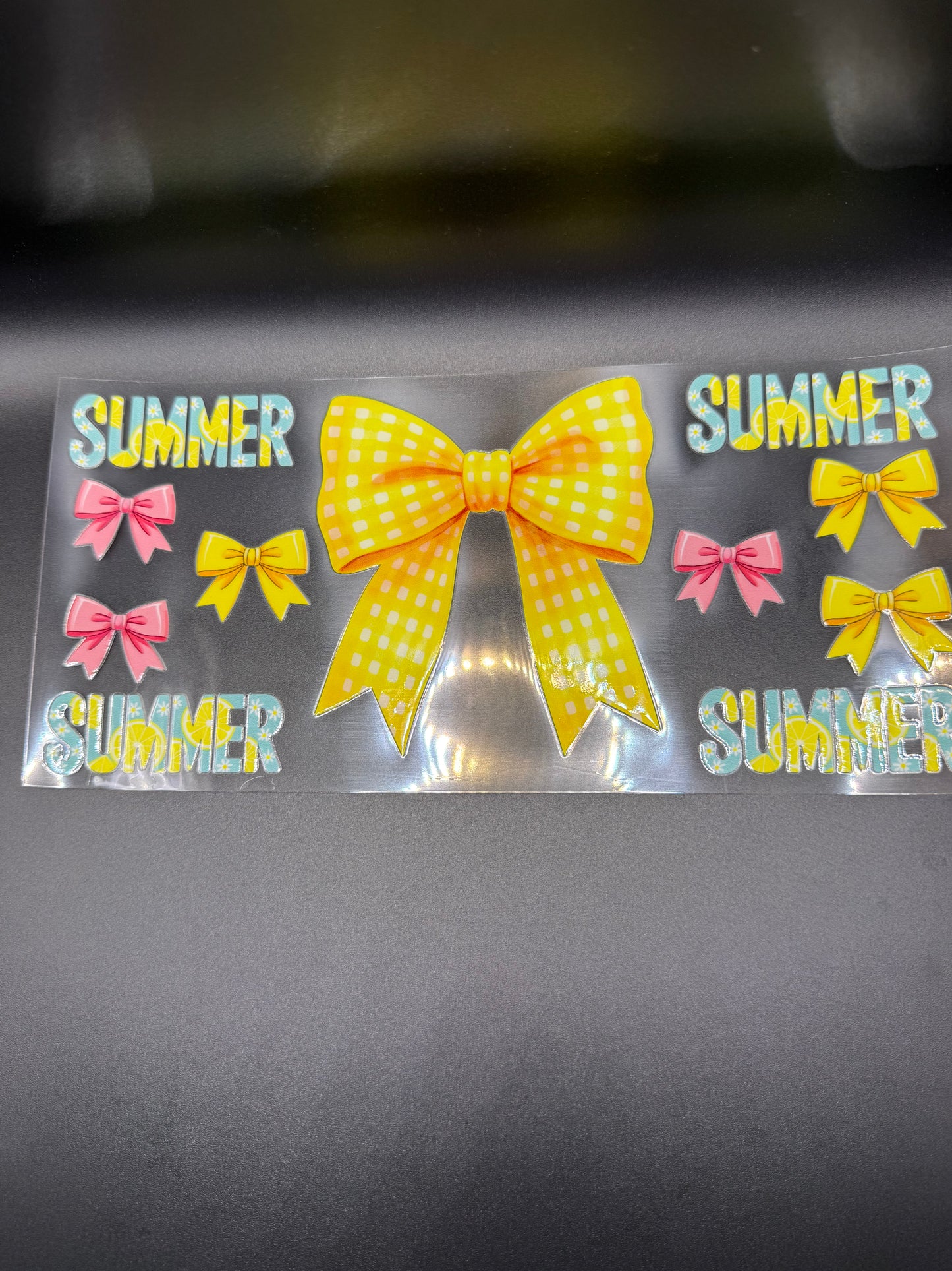 Summer Bright Yellow Bows