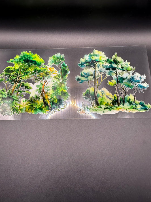 Wooded forest