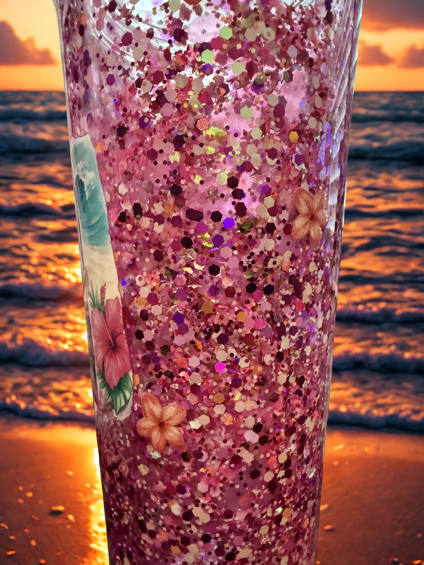 24oz Summer Vibes Snow Globe