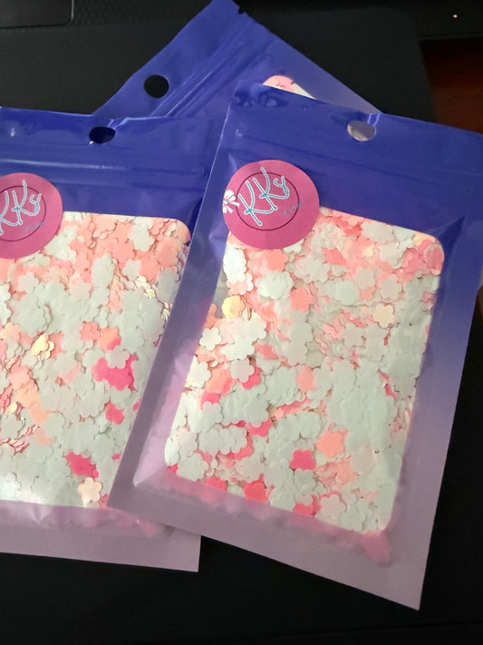 Pink & White Flowers