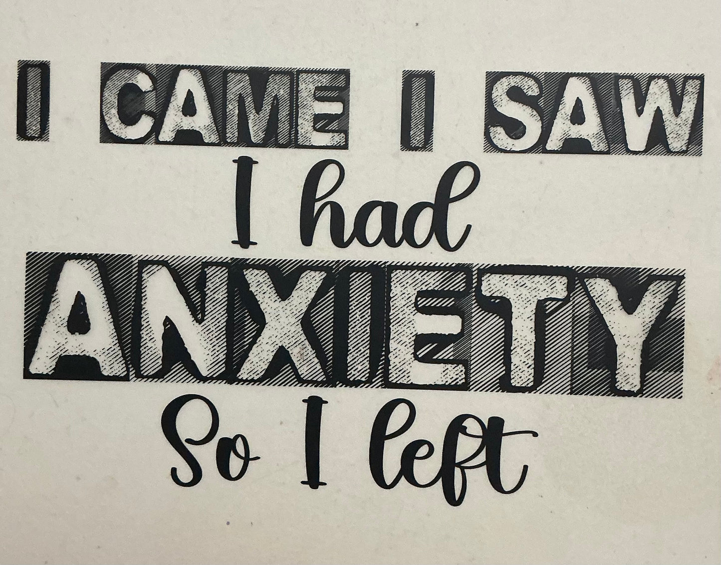 I came, I saw
