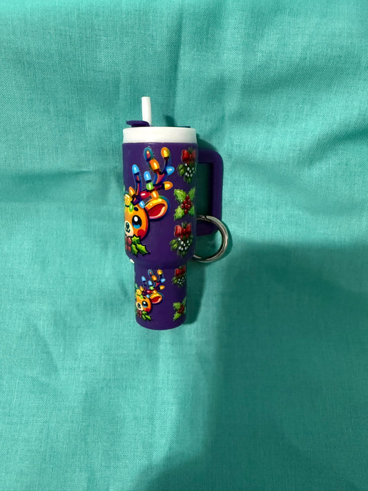 MINI STANLEY KEYCHAIN - PURPLE DEER