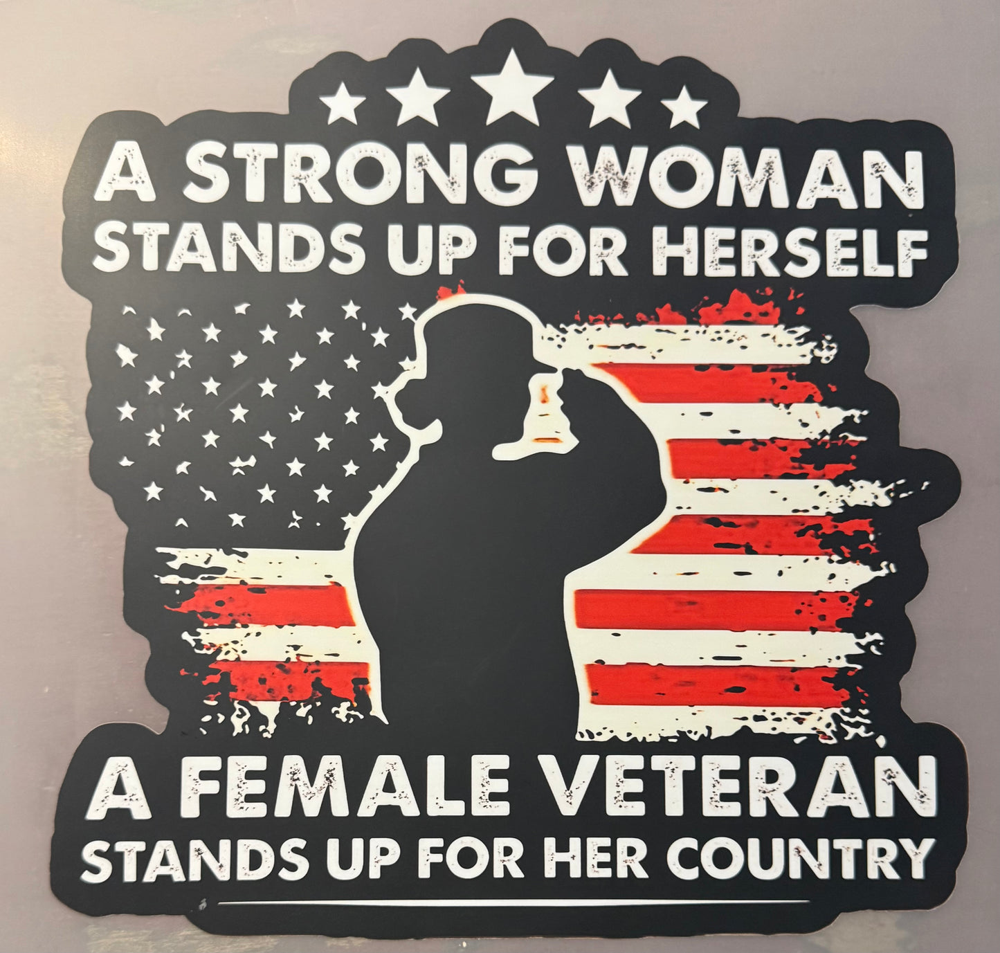 A STRONG WOMAN...VETERAN
