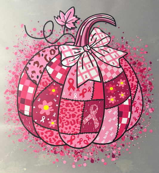 PINK RIBBON PUMPKIN