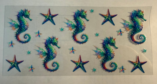 SEAHORSE & STARS