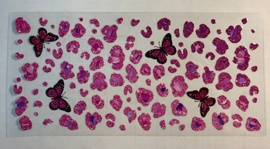 BUTTERFLY & LEOPARD - PURPLE