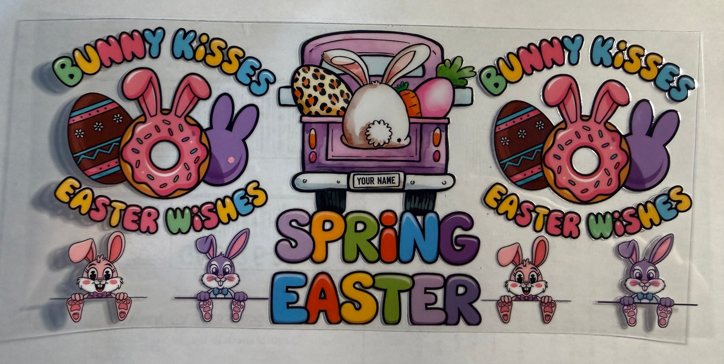 BUNNY KISSES EASTER WISHES