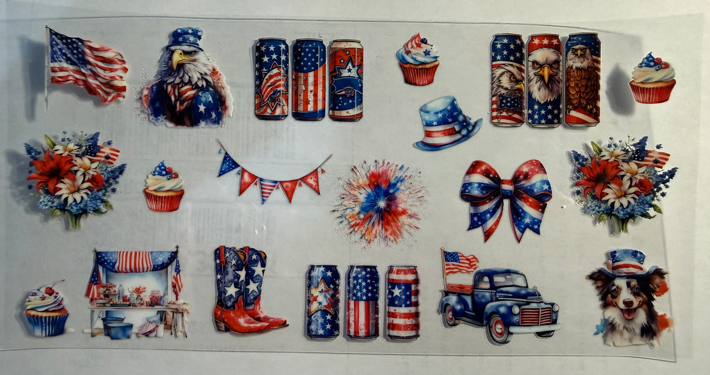 RED WHITE & BLUE THINGS