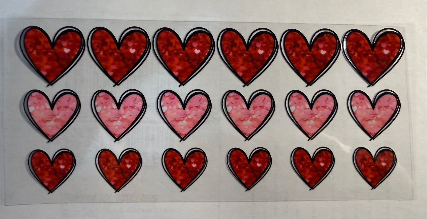 RED & PINK HEARTS
