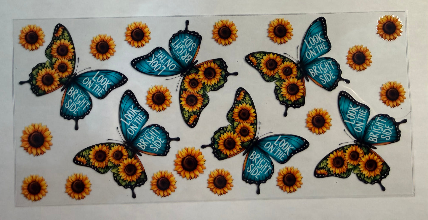 LOOK ON THE BRIGHT SIDE BUTTERFLY