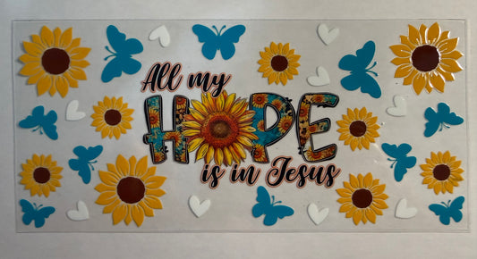 ALL MY HOPE IS IN JESUS