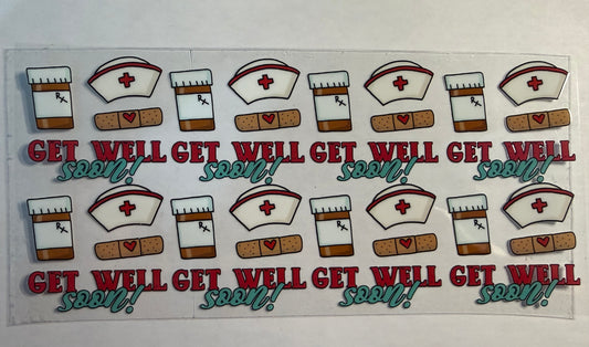 GET WELL SOON - NURSE THINGS