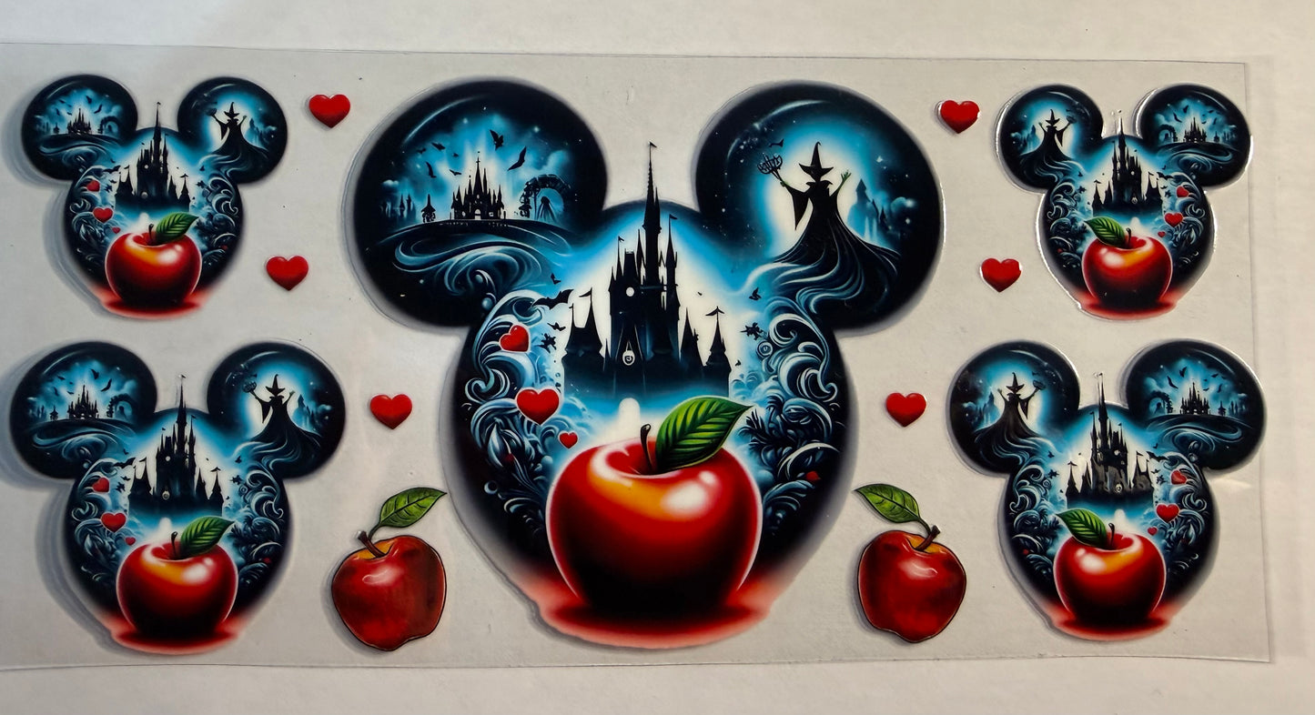 MICKEY HEAD WITH APPLES