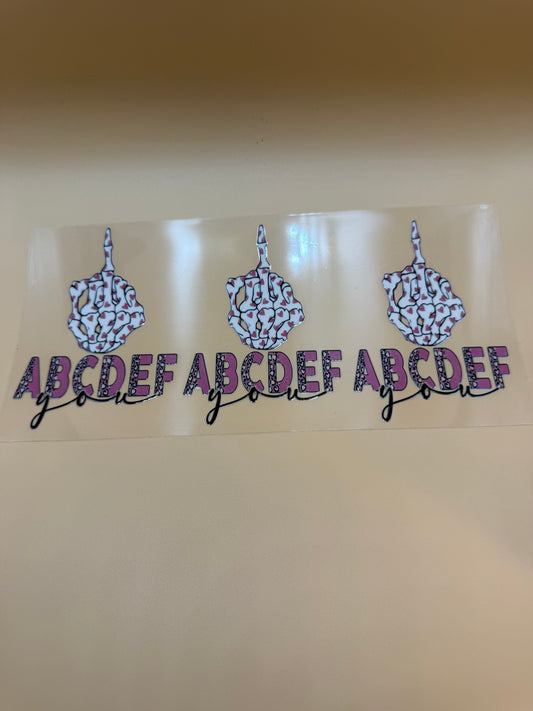 ABCDEF YOU