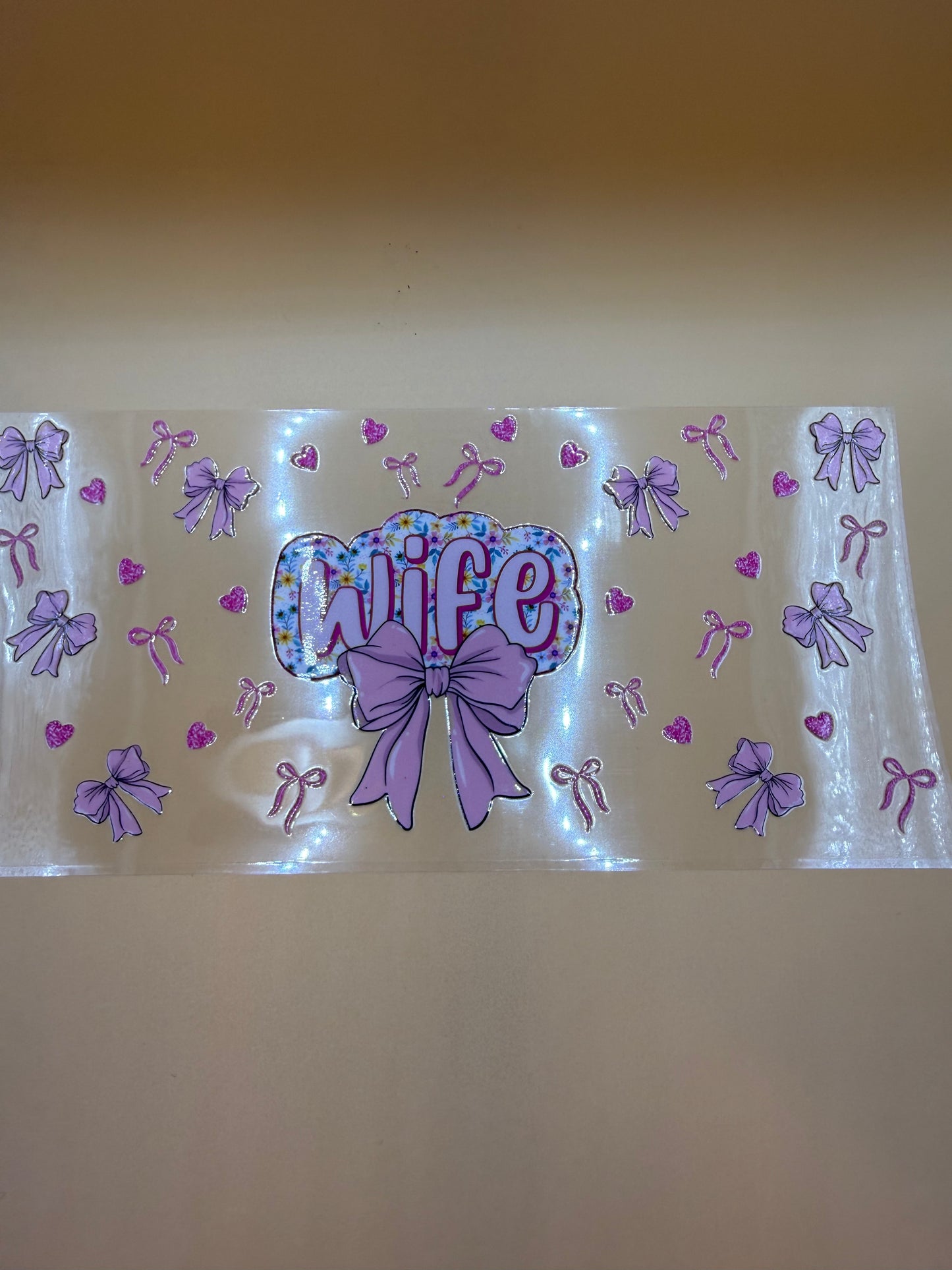 Wife - Flower Background