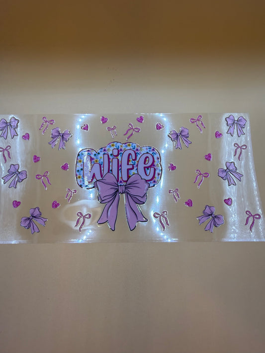 Wife - Flower Background