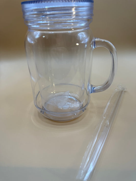 20oz Mason Style Snowglobe