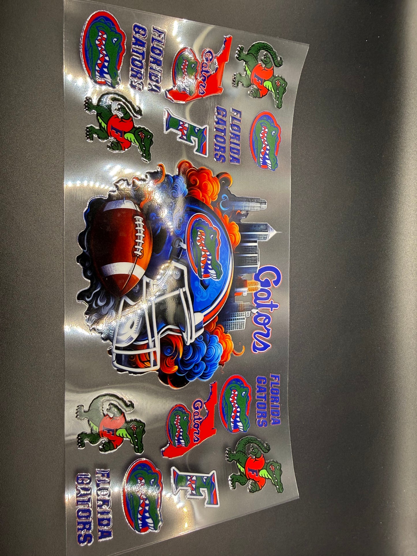 GATORS W/BLUE HELMET