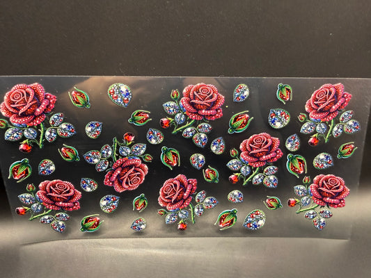 RHINESTONE ROSES