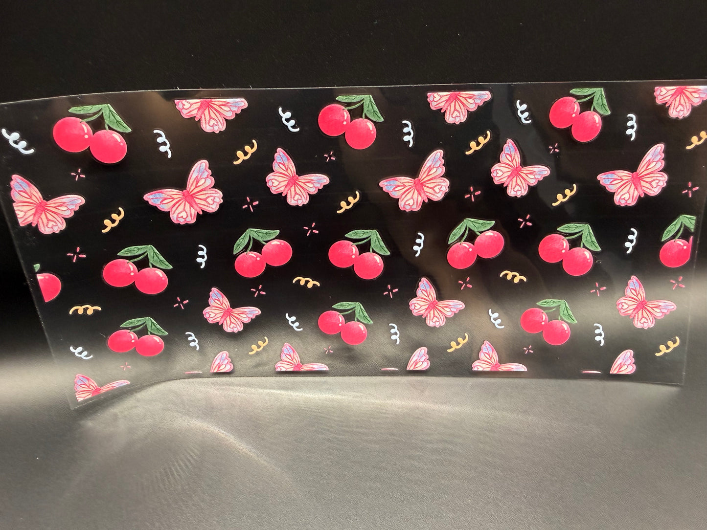 BUTTERFLYS W/CHERRIES