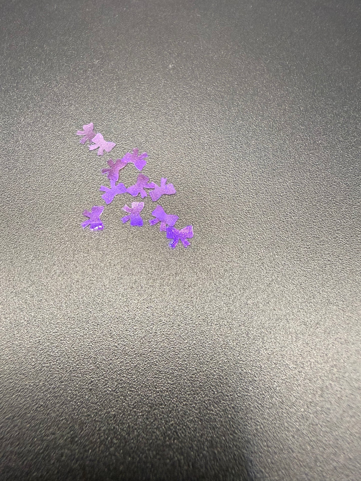 PURPLE BOWS
