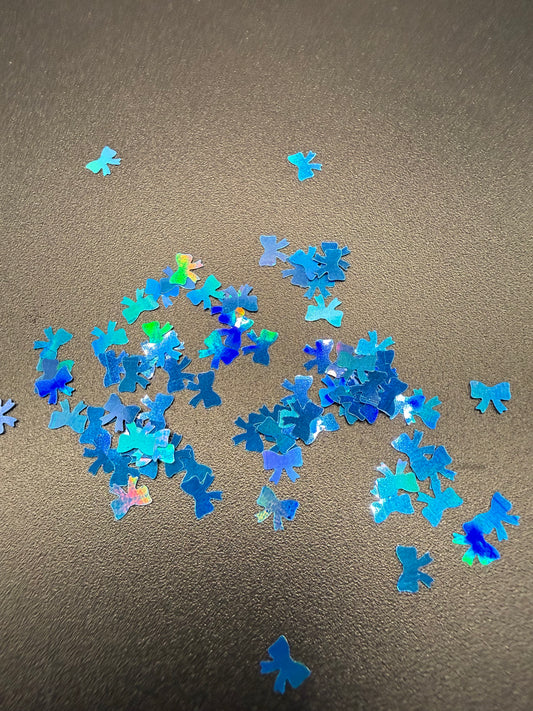 BRIGHT BLUE BOW