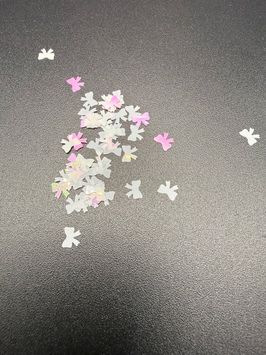 PINK & WHITE BOWS