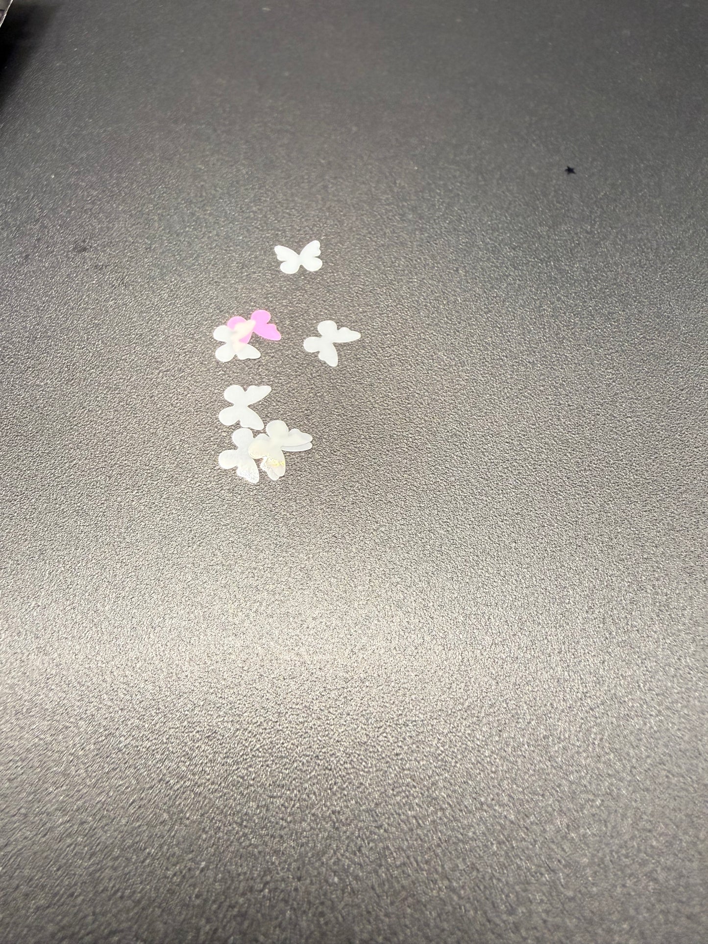 PINK & WHITE BUTTERFLY